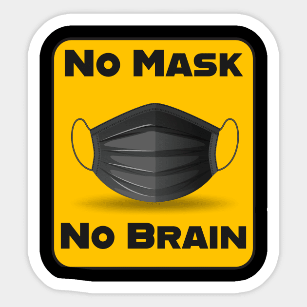Pro Mask Wear Face Mask Social Distancing Sticker by Foxxy Merch